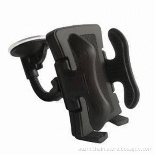 Sucker Universal Car Holder for Smartphone/GPS/Player, Made of ABS, Plastic Materials